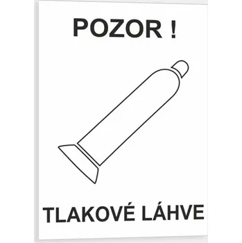 Pozor! Tlakové láhve Plast 148 x 210 mm (A5) tl. 2 mm - Kód: 00345