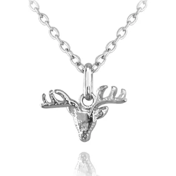 Náhrdelník Stříbrný náhrdelník jelen