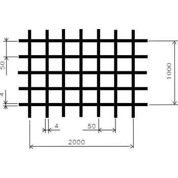 Síť svařovaná 4/50x50/1,25x2,5m
