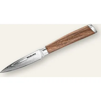 Kuchyňský nůž Nůž na ovoce a zeleninu Seburo HOGANI Deluxe Damascus 85mm