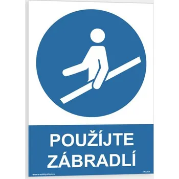 Použíjte zábradlí Samolepka 148 x 210 mm (A5) tl. 0.1 mm - Kód: 13410