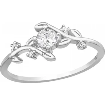 Prsten Dámský stříbrný prsten EMINE Velikost: 49 Ag 925