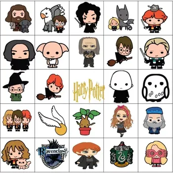 Jedlá dekorace na dort Jedlý tisk na fondánový list 25 kostiček 4x4 cm na celoroční kalendáře - bonboniéry "Harry Potter"