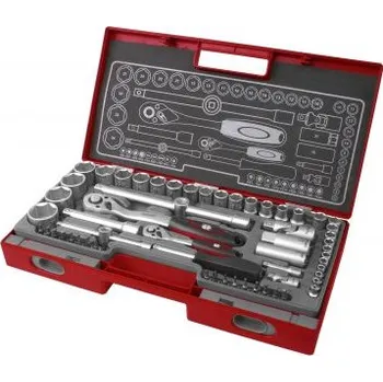 Ráčna FO sada hlavice nástrčné 1/2",1/4" 60ks