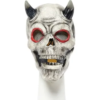 Karnevalový doplněk Latexová maska - Lebka démona