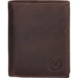 Pánská kožená peněženka Hide & Stitches tmavě hnědá 20755|Cooltovka.cz