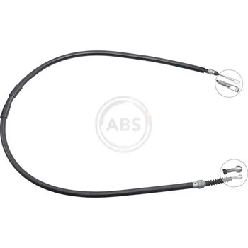 Lanko parkovací brzdy Tažné lanko, parkovací brzda A.B.S. K17556