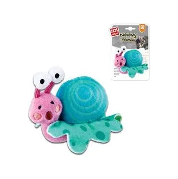 Hračka pro kočku Hračka kočka GiGwi Shining Friends Šnek LED+catnip