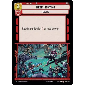 Sběratelská karetní hra Keep Fighting 169/252 - Spark of Rebellion Typ karty: Standard