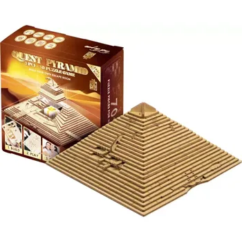 ostatní stavebnice EscapeWelt 3D dřevěná mechanická skládačka hlavolamu Pyramida