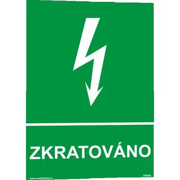 Zkratováno Plast 210 x 297 mm (A4) tl. 0.5 mm - Kód: 09088