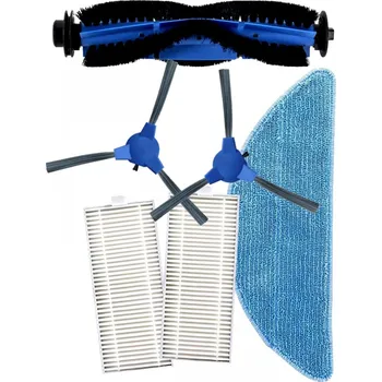 Sada příslušenství pro robotický vysavač Sada HEPA filtrů a kartáče pro CECOTEC Conga 2290 Ultra a mop 6ks