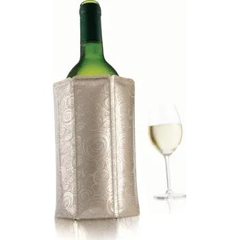 Chladič na víno Vacu Vin, Obal na vinnou láhev Rapid Ice platina - Formadore
