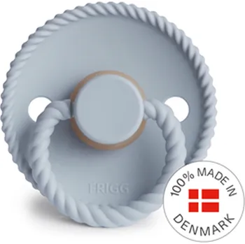 dudlíky FRIGG Rope Latex Powder blue - size 2