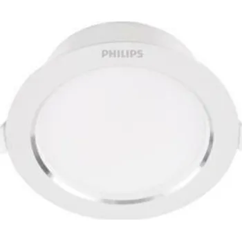 Philips DIAMOND podhledové LED svítidlo 1x4,5W 400lm 3000K IP20 9,5cm kulaté, bílé