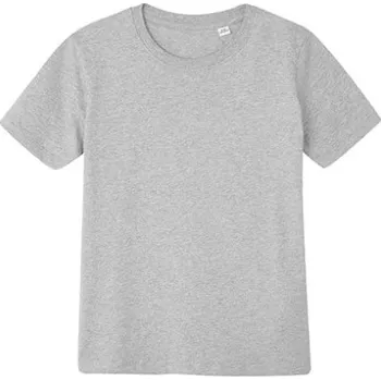 Dívčí tričko Mantis Dětské triko z organické bavlny MK01 Heather Grey 8-9 Jahre