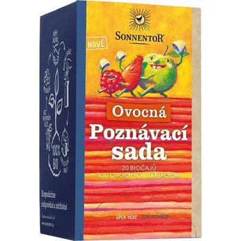 Čaj Sonnentor Čaj ovocná poznávací sada BIO 48,4 g