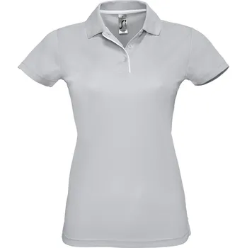 Dámské tričko SOĽS Performer Women Dámské funkční polo triko SL01179 Pure grey L