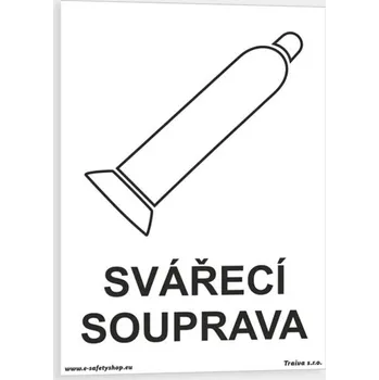 Svářecí souprava Plast 148 x 210 mm (A5) tl. 0.5 mm - Kód: 00618