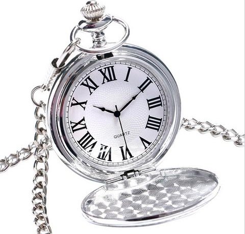 Šperky4U Kapesní hodinky otevírací - cibule - KH0027