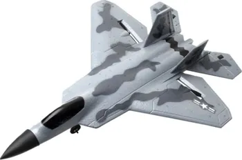 RC model letadla IQ models Minator F-22 šedý