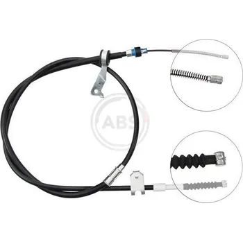 Lanko parkovací brzdy Tažné lanko, parkovací brzda A.B.S. K19277