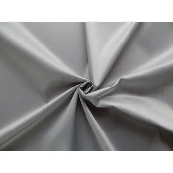 HEDVA ČESKÝ BROKÁT Ospen 160 HLADKÁ šedá