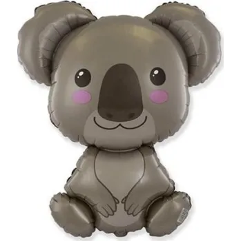Party dekorace Foliový balonek Koala - 60 cm