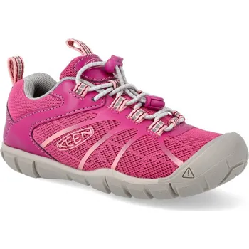 Dívčí polobotky Outdoorová obuv Keen CHANDLER FESTIVAL FUCHSIA/IBIS ROSE dívčí velikost: 37