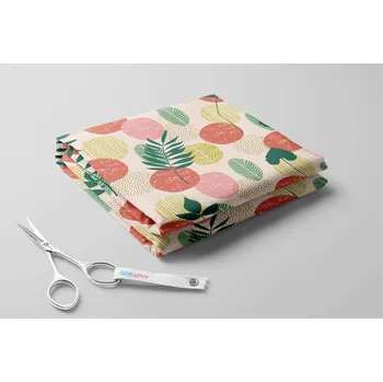 Softshell zimní, Lístky a puntíky Barva: Růžová