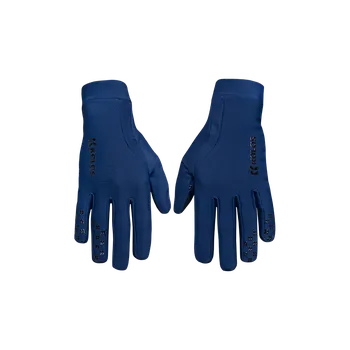 Cyklistické rukavice KALAS RIDE ON Z1 | Dlouhé Cyklo rukavice | tmavě modré | Velikost: 6