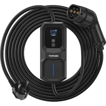 Nabíjecí stanice pro elektromobil Topdon PulseQ AC Portable 3,7 kW