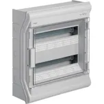 Rozvodnice nástěnná vector II, IP65, 2-řadá, 36mod. HAGER VE218L