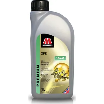Auto-moto Polosyntetický motorový olej Millers Oils - XFE 10W-40 1l