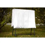 Luxusní povlečení bavlněný satén bílá - 200x200 + 2x 50x70 cm