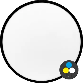 LED panel Černé přisazené LED svítidlo kulaté 400mm 32W CCT - LED Solution - 191260 - 191260