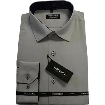 Pánská košile Pánská košile s dlouhým rukávem - střih SLIM - vzor F123A - 40