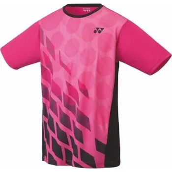 Badmintonové triko Yonex 16369 LTD KOLEKCE pánské černo-růžové