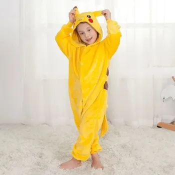 Karnevalová maska Dětský kostým Pokemon Pikachu pajamas 110cm