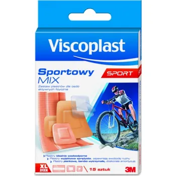 Náplast Viscoplast Sportovní náplast Mix 15 ks.