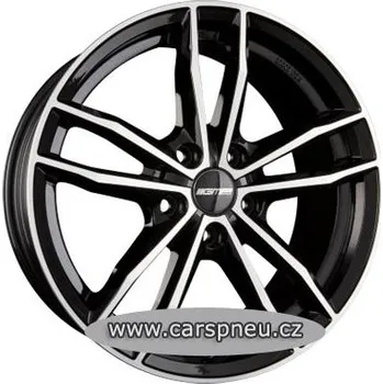 Alu kolo GMP Swan black poliert - 8,0x19, 5x112, ET30 |8x19| (SWAN80193015427I)