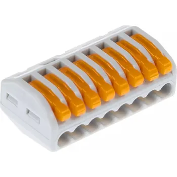 Elektrická svorka WAGO 8x2,5 mm² s páčkou, snadná montáž - LED Solution - 11237 - 11237