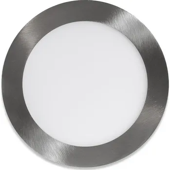 LED panel Stříbrný vestavný LED panel kulatý 175mm 12W - VZOREK - LED Solution - VYP132 - VYP132