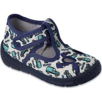 Chlapecká obuv BEFADO 630P008 chlapecké bačkorky auta 19 630P008_19