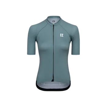 cyklistický dres KALAS PASSION Z4 | Cyklistický dres AERO | Emerald Green | DÁMSKÝ | Velikost: 4