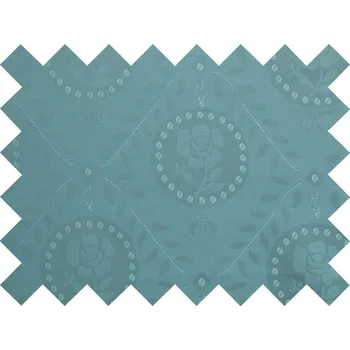 HEDVA ČESKÝ BROKÁT Vzorek brokátu 5x10cm 50749 RŮŽE modrá | 45