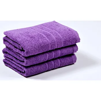 Ručník PROFOD COMFORT / Froté osuška XL plážová, 500 g/m2 - fialová 100x180 cm