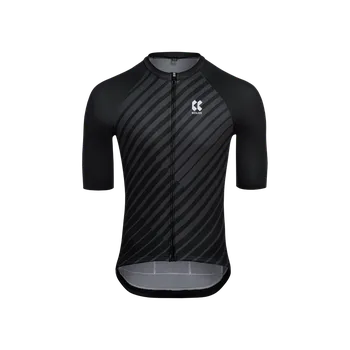 cyklistický dres KALAS MOTION Z4 | Cyklistický dres SPINN | Coal Black | Velikost: 6