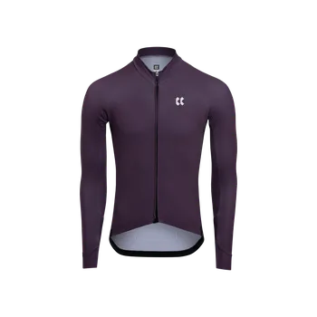 cyklistický dres KALAS PASSION Z4 | Cyklistický dres dlouhý rukáv TEMPS | Midnight Violet | Velikost: 6