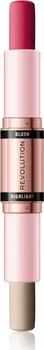 Tvářenka Makeup Revolution Blush And Highlight Stick 8,6 g